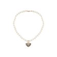 OYSTER GOLD PEARL NECKLACE For Sale