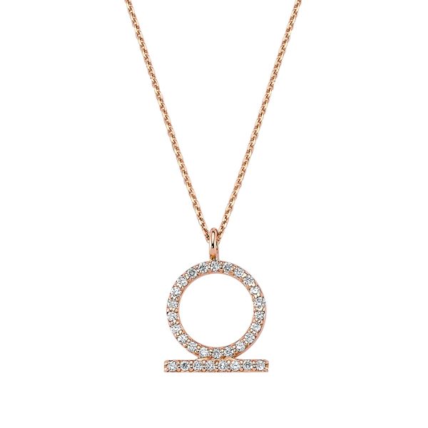 SHEN RING GOLD DIAMOND NECKLACE Sale