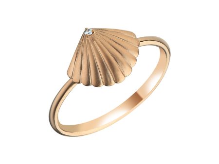 OYSTER GOLD RING Online Sale