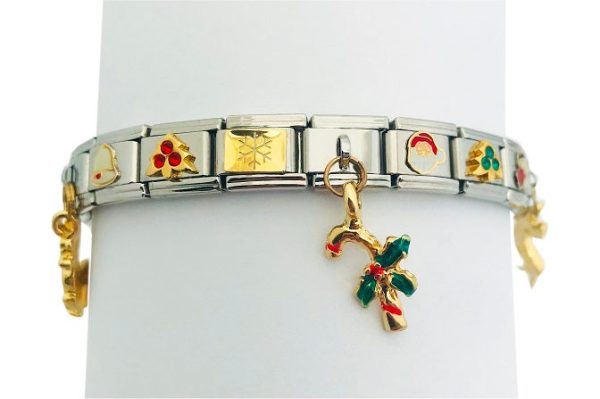 Christmas 9mm Italian Charm Bracelet Fashion