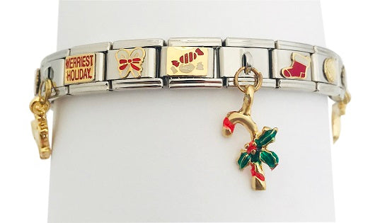 Christmas 9mm Italian Charm Bracelet Fashion