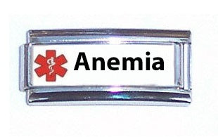 Anemia Super Link 9mm Italian charm Discount