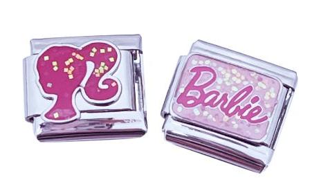 2 Piece Set Of Barbie 9mm Italian Charms Online Hot Sale