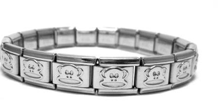 Paul Frank Shiny 9mm Italian Charm Starter Bracelet Discount