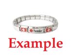 Pacemaker Medical Alert Super Link Charm For 9mm Italian charm Bracelets Discount