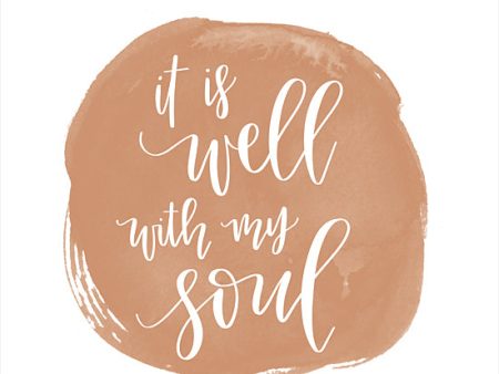 DUST556 - It is Well With My Soul    - 12x12 Fashion